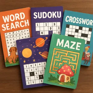 Themed Puzzle Books
