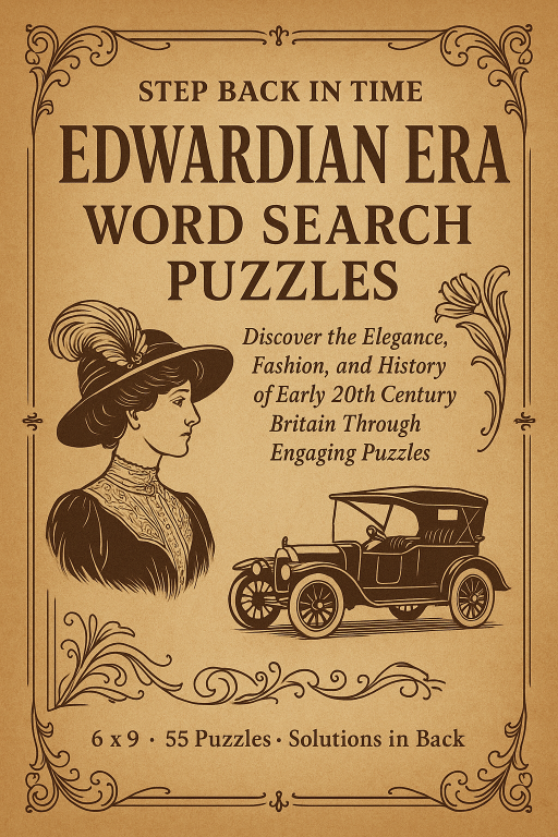 Edwardian Era Word Search Puzzle