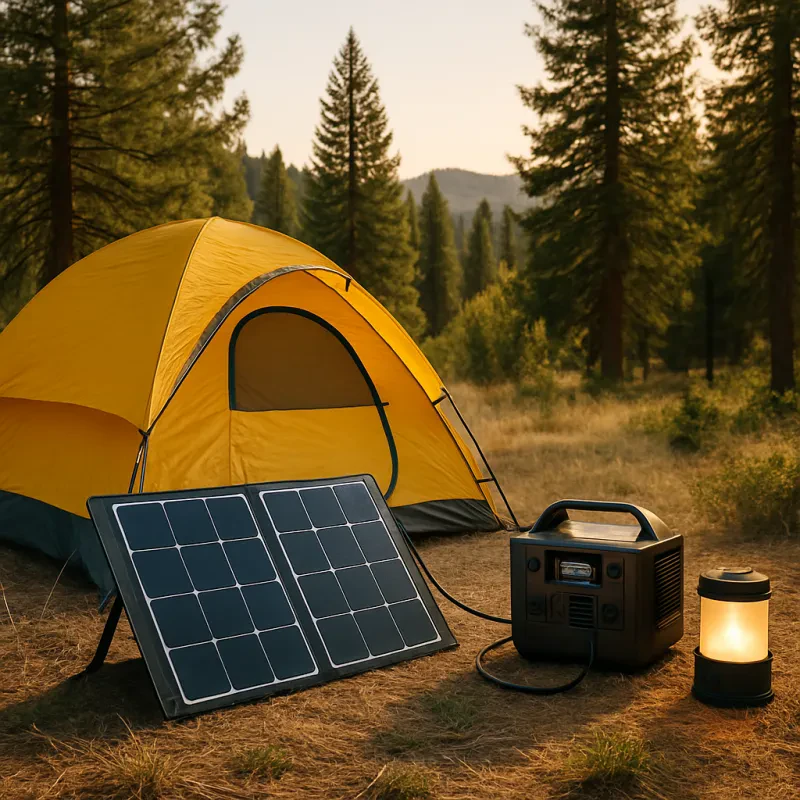 Solar Gear for Your Camping Adventures