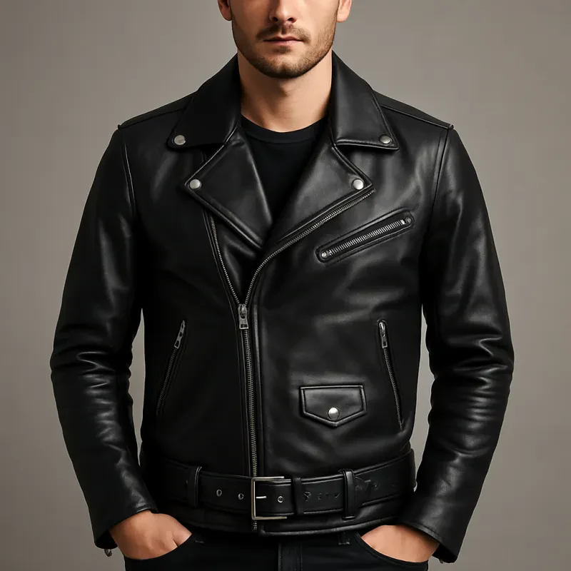 Black Leather Jackets for Men
