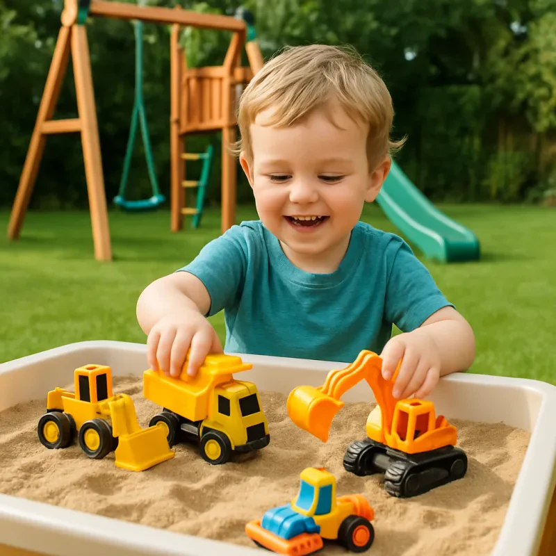 Kids Sensory Bin & Outdoor Playsets