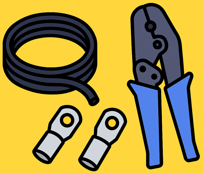 Cable, Lugs & Crimping Tools