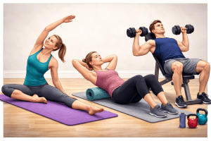 Yoga Mats and Exercise Accessories