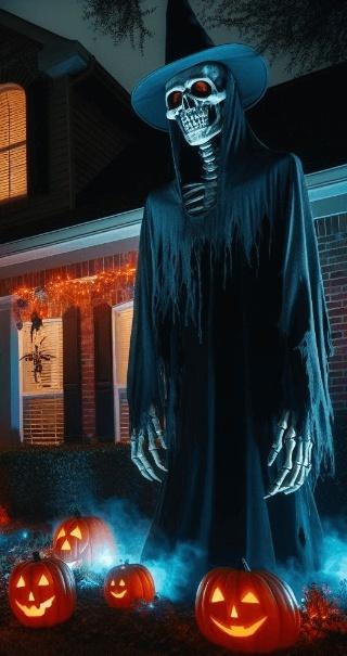 Motion-Activated Halloween Animatronics