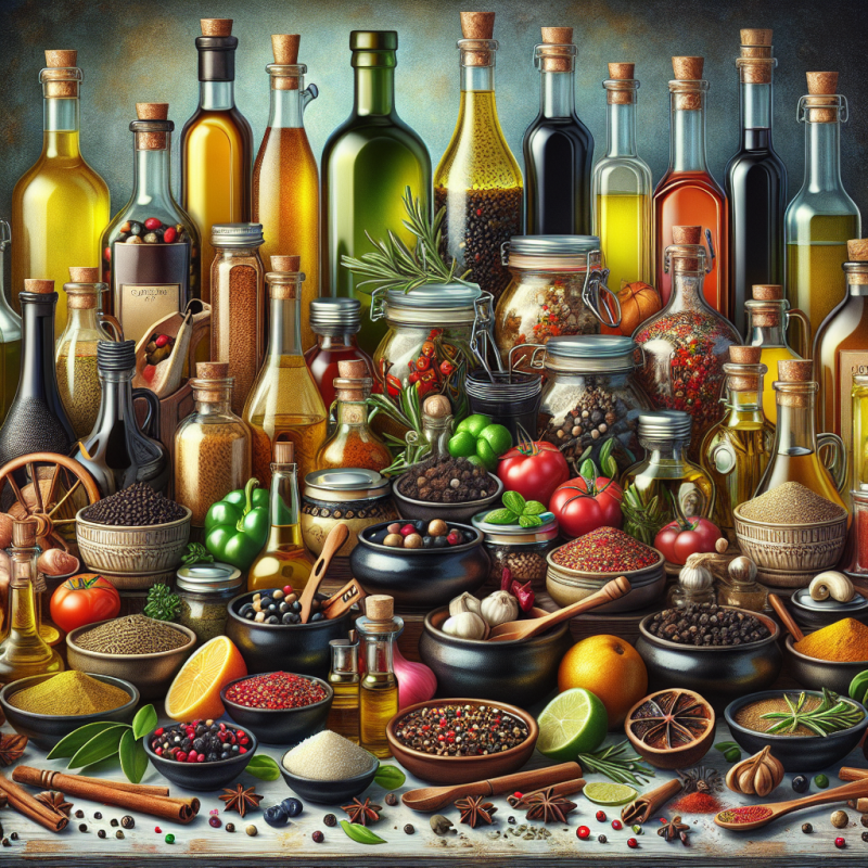 Oils, Vinegar & Spices