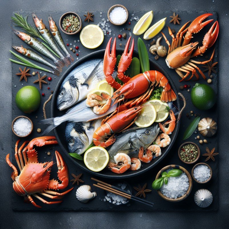 Seafood Fish Crab Shrimp Crawfish Boil Products
