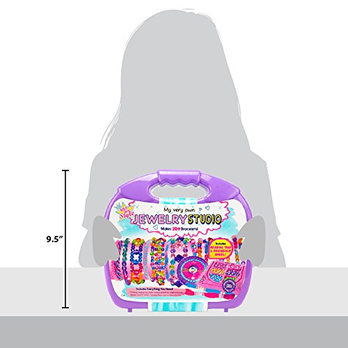 Jewelry Studio: Personalized Bracelet Making Kit with 1700+ Beads