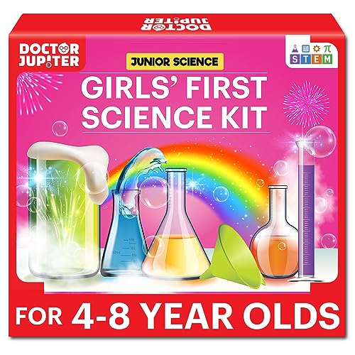Science Experiment Kit for 4-8 Year Old Girls