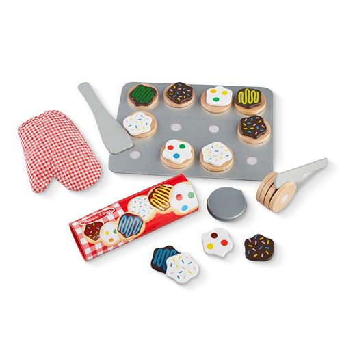 Melissa & Doug Wooden Cookie Baking Playset