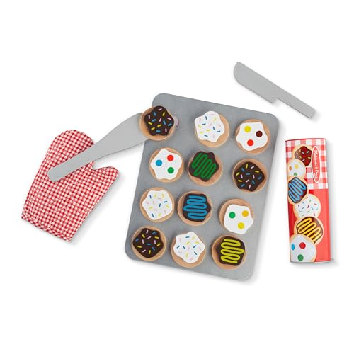 Melissa & Doug Wooden Cookie Baking Playset