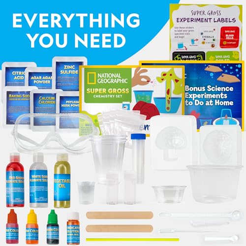 NATIONAL GEOGRAPHIC Gross Science Kit - 45 Experiments