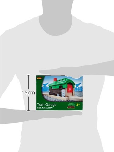 Wooden Train Garage Toy for Kids Age 3+