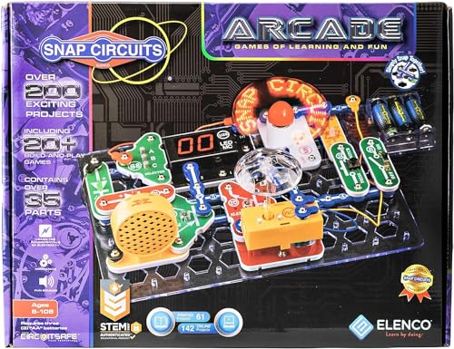 Snap Circuits Arcade: STEM Electronics Exploration Kit (Ages 8+)