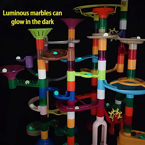 DSHMIXIA 150pcs Marble Run Building Toy - Ages 4-12