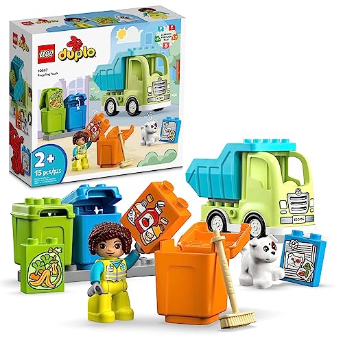 LEGO DUPLO Town Recycling Truck: STEM Creative Toy