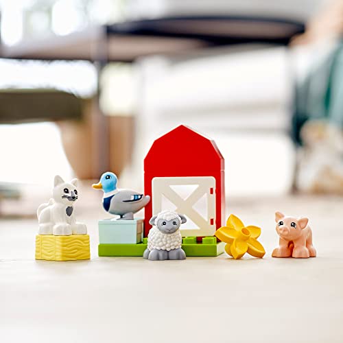 LEGO DUPLO Farm Animal Care Toy for Toddlers