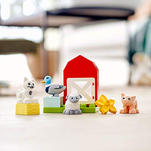 LEGO DUPLO Farm Animal Care Toy for Toddlers