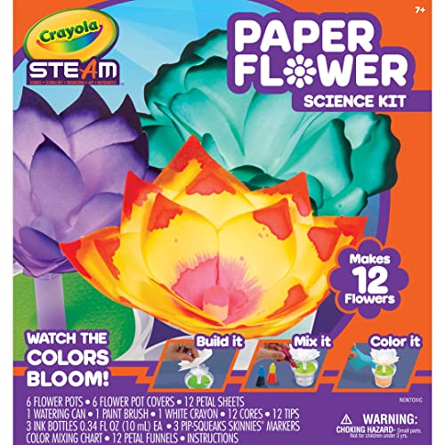 Crayola Science Kit: Color Changing Paper Flowers