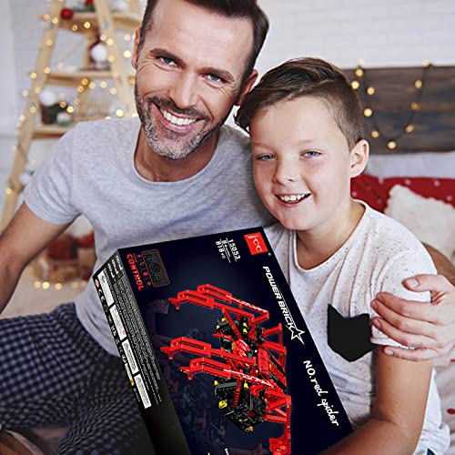 STEM Robot Building Block Kit: App-Controlled Spider Fun