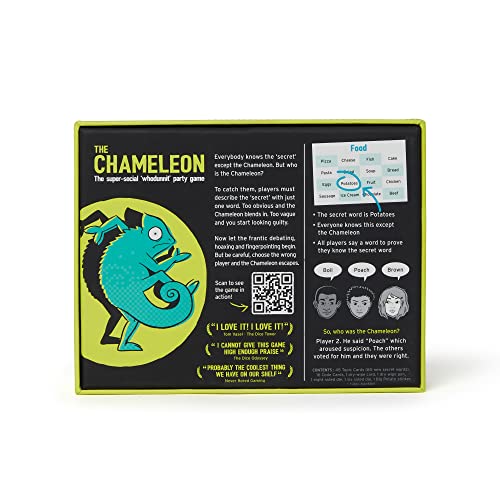 The Chameleon: Ultimate Word Game for Families & Friends