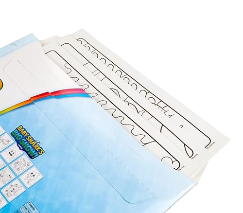Crayola Baby Shark Color Wonder Pages: Mess-Free Toddler Coloring
