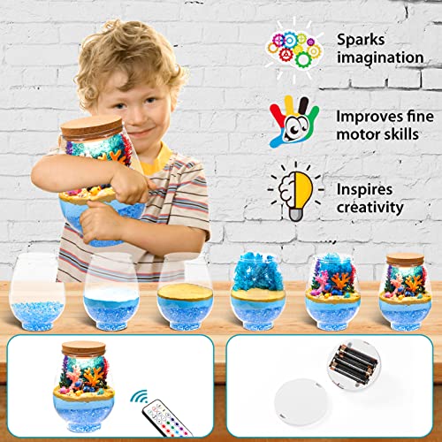 Light-Up Terrarium Arts and Crafts Kit for Kids