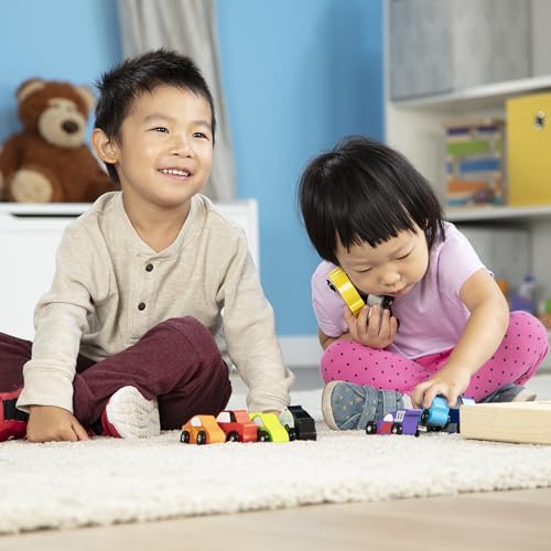 Melissa & Doug Wooden Cars Vehicle Set