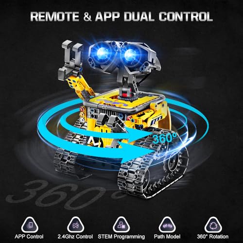 HOGOKIDS 5-in-1 Remote Control Robot Building Set