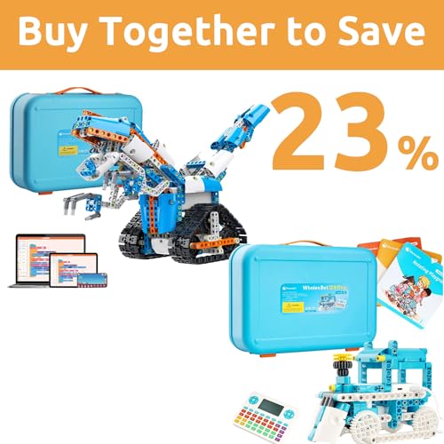 WhalesBot E7 Pro Coding Robot STEM Building Set