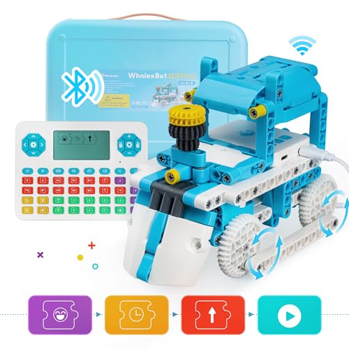 WhalesBot E7 Pro Coding Robot STEM Building Set