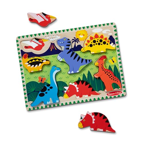 Melissa & Doug Chunky Dinosaur Puzzle (7 pcs)