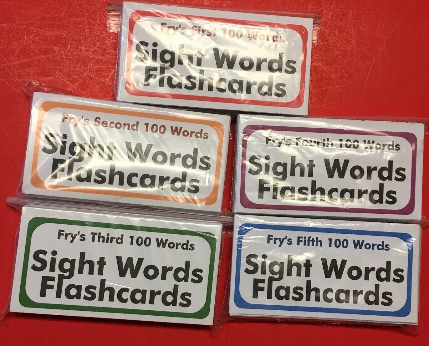 Fry's 500 Sight Word Flash Cards - Reading