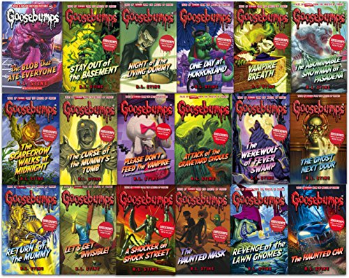 Goosebumps Series 20 Book Collection by R.L. Stine