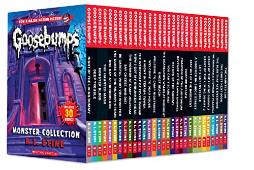 Goosebumps Monster 30-Book Educational Collection