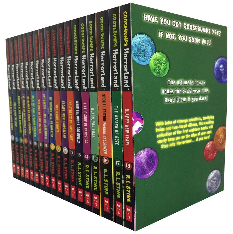 Goosebumps Horrorland 18-Volume Set by R. L. Stine