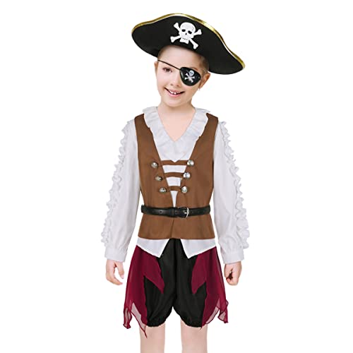 Kids Pirate Costume Playset for Imaginative Fun