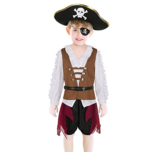 Kids Pirate Costume Playset for Imaginative Fun