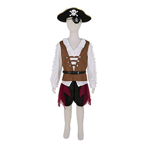 Kids Pirate Costume Playset for Imaginative Fun
