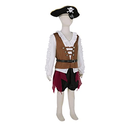 Kids Pirate Costume Playset for Imaginative Fun