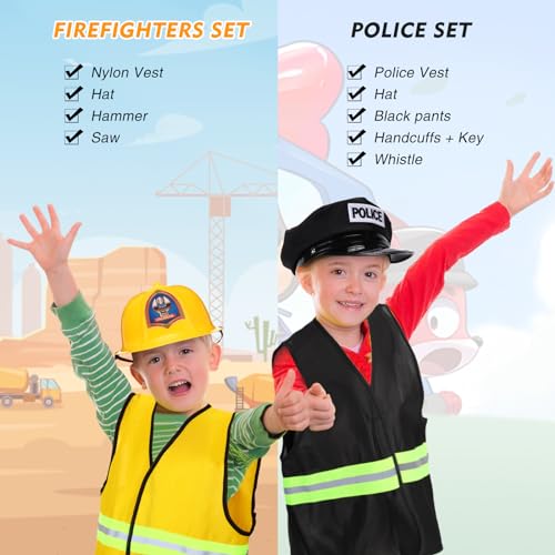10-Set Dress-Up Costumes for Kids Ages 3-8
