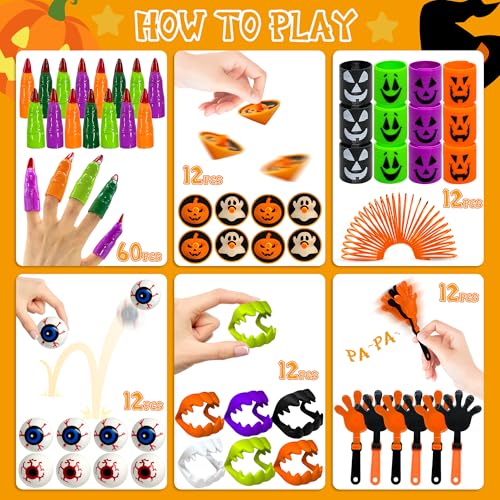 Halloween Plush Toy Party Favor Packs - 12 pcs