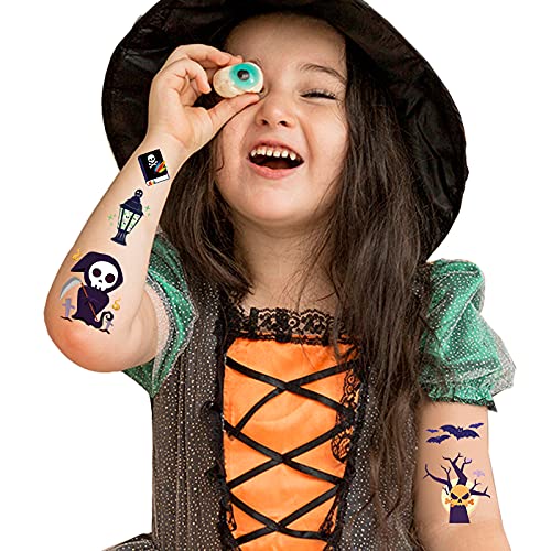 Halloween Temporary Tattoos for Kids - 360 Assorted Tattoos
