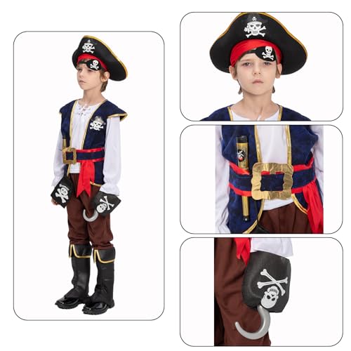 Pirate Costume Set for Boys - Role Play Fun