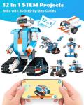WhalesBot E7 Pro Kids Coding Robot STEM Toy