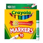 Crayola Broad Line Markers - Classic Colors (10 Pack)