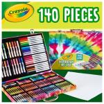 Crayola Pink Art Case - 140ct Kids Drawing Kit