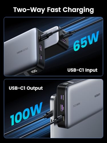 UGREEN 145W Laptop Power Bank with Fast Charging