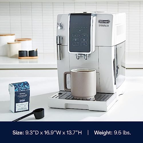 De’Longhi Dinamica Automatic Coffee & Espresso Machine, White