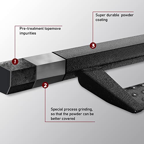 Running Boards for Chevy Silverado/GMC Sierra Crew Cab