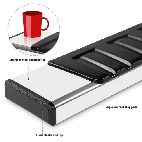 PZ 6" Stainless Steel Running Boards for Ford Super Duty